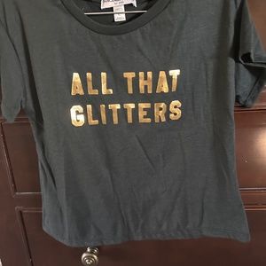 Sub_Urban Riot All That Glitters girls T shirt Large new with tags